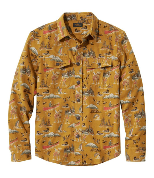 Men's Signature 1933 Chamois Cloth Shirt, Slim Fit, Pattern | L.L.Bean on sale