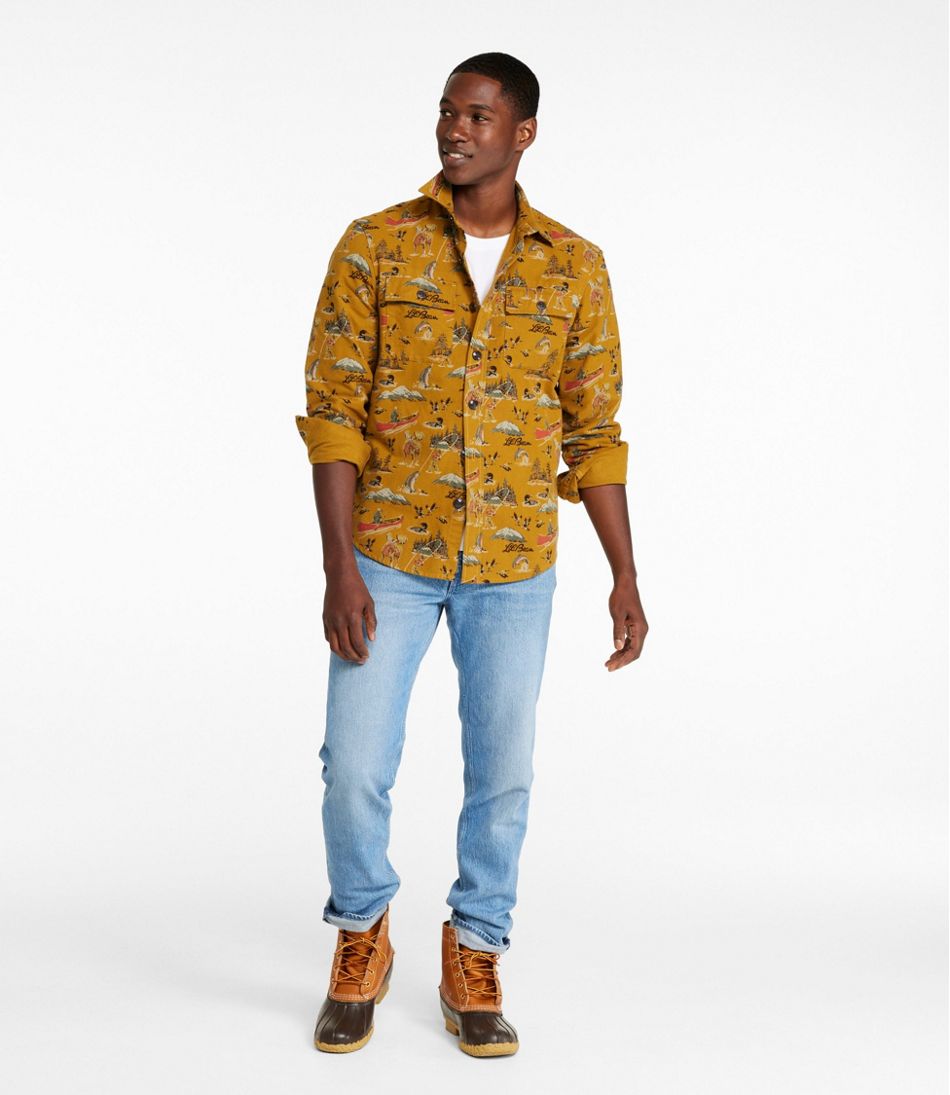 Men's Signature 1933 Chamois Cloth Shirt, Slim Fit, Pattern | L.L.Bean on sale