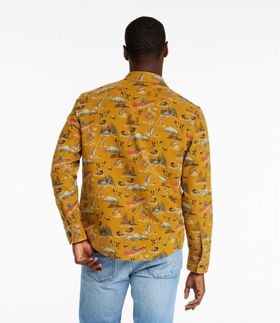 Men's Signature 1933 Chamois Cloth Shirt, Slim Fit, Pattern | L.L.Bean on sale