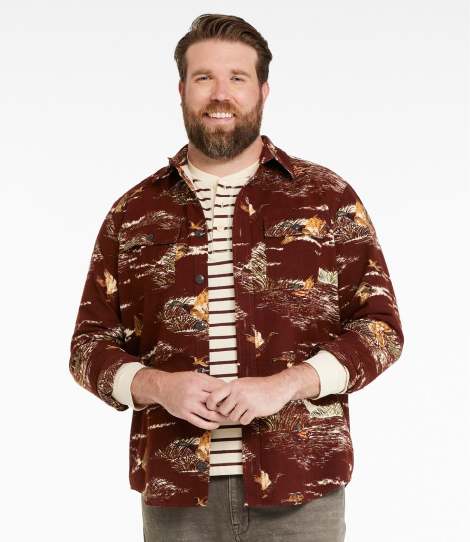 Men's Signature 1933 Chamois Cloth Shirt, Slim Fit, Pattern | L.L.Bean on sale