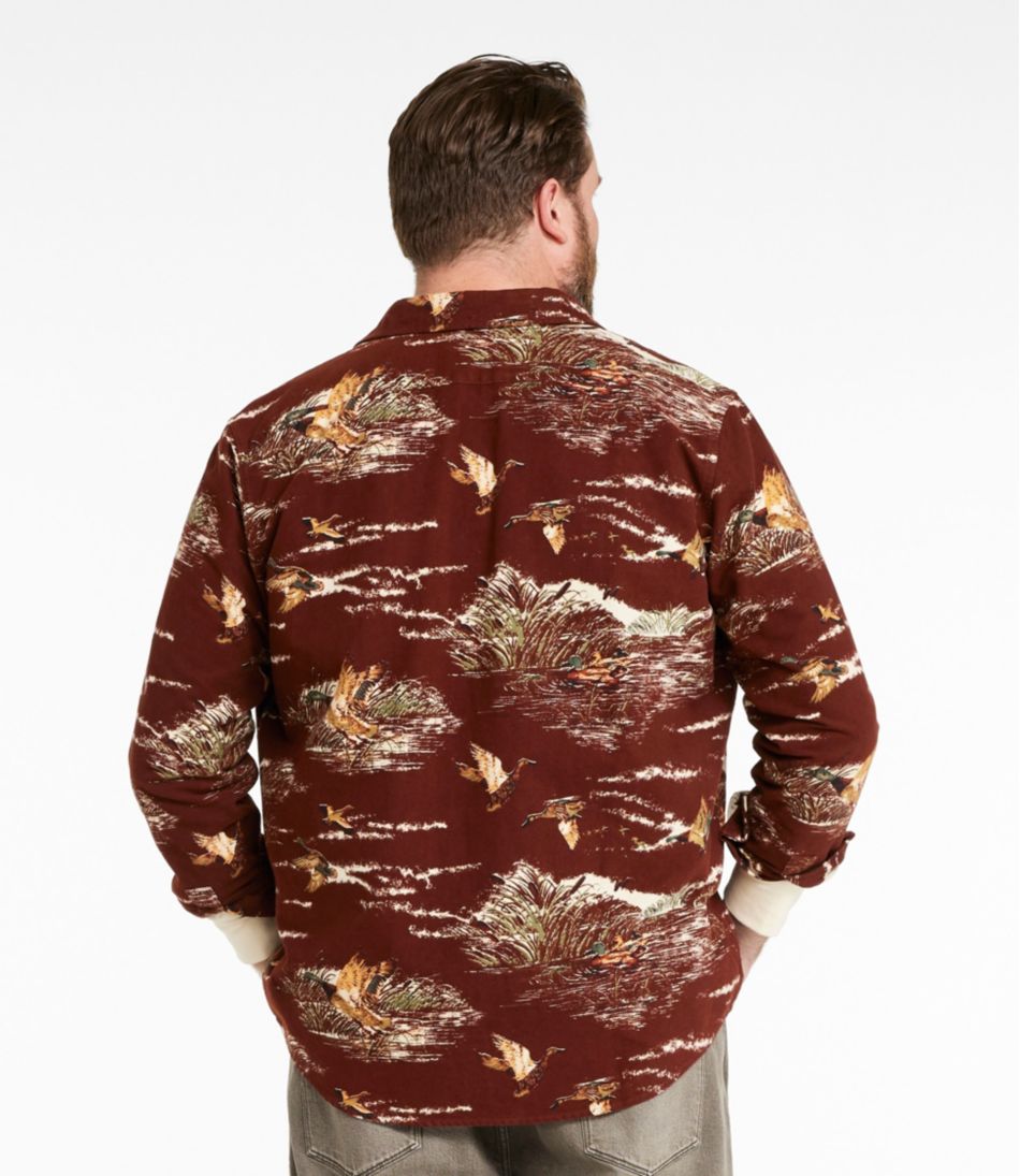 Men's Signature 1933 Chamois Cloth Shirt, Slim Fit, Pattern | L.L.Bean on sale