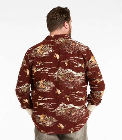 Men's Signature 1933 Chamois Cloth Shirt, Slim Fit, Pattern | L.L.Bean on sale