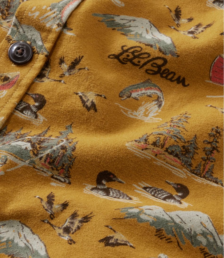 Men's Signature 1933 Chamois Cloth Shirt, Slim Fit, Pattern | L.L.Bean on sale