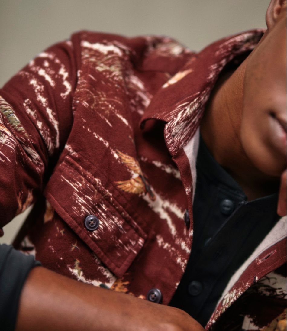 Men's Signature 1933 Chamois Cloth Shirt, Slim Fit, Pattern | L.L.Bean on sale