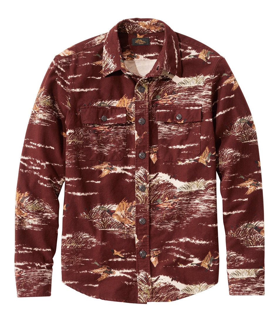 Men's Signature 1933 Chamois Cloth Shirt, Slim Fit, Pattern | L.L.Bean on sale - US 8193