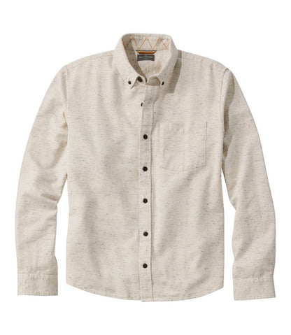 Men's Signature Donegal Woven Shirt, Long-Sleeve | L.L.Bean discount