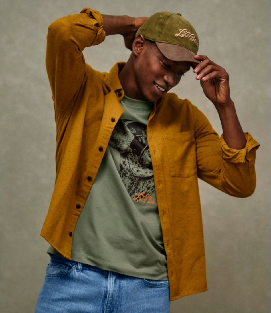 Men's Signature Donegal Woven Shirt, Long-Sleeve | L.L.Bean discount