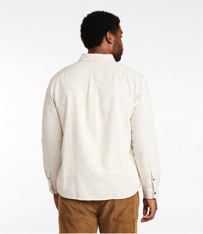 Men's Signature Donegal Woven Shirt, Long-Sleeve | L.L.Bean discount