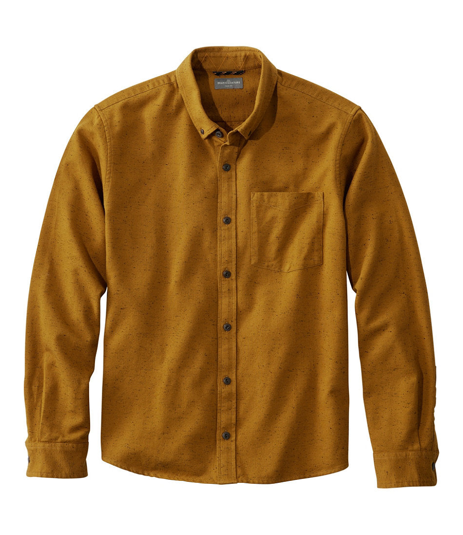 Men's Signature Donegal Woven Shirt, Long-Sleeve | L.L.Bean discount - US 8922