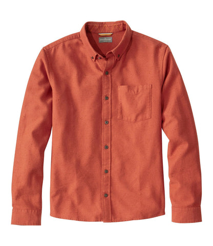 Men's Signature Donegal Woven Shirt, Long-Sleeve | L.L.Bean discount - US 8922