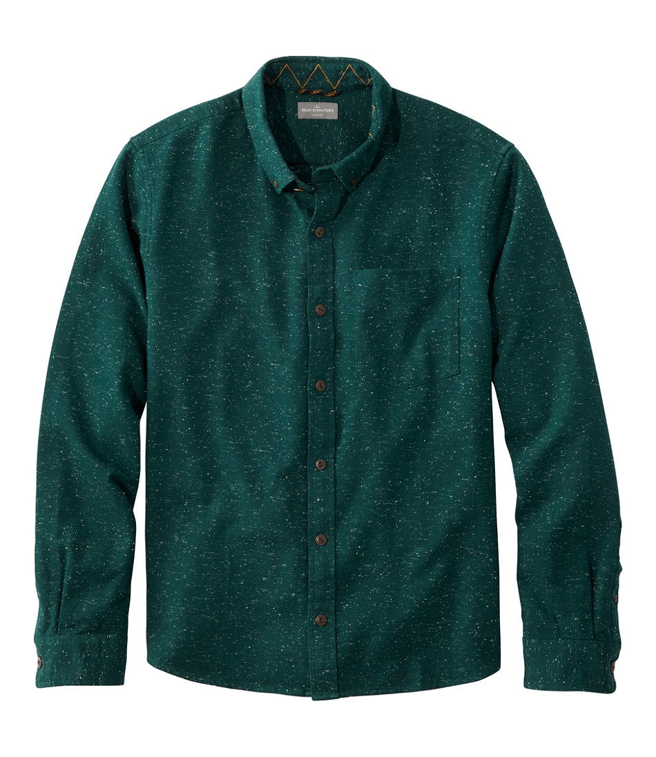 Men's Signature Donegal Woven Shirt, Long-Sleeve | L.L.Bean discount - US 8922