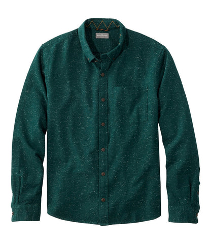 Men's Signature Donegal Woven Shirt, Long-Sleeve | L.L.Bean discount - US 8922