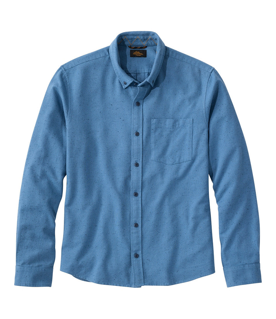 Men's Signature Donegal Woven Shirt, Long-Sleeve | L.L.Bean discount - US 8922