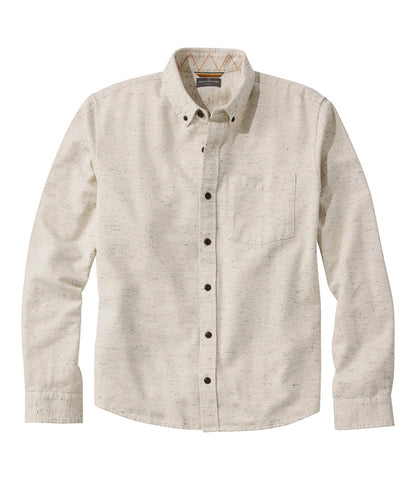 Men's Signature Donegal Woven Shirt, Long-Sleeve | L.L.Bean discount - US 8922