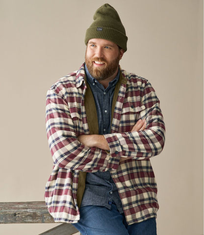 Men's Fleece-Lined Flannel Shirt, Traditional Fit | L.L.Bean outlet