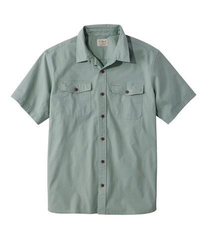 Men's Riverton Ripstop Shirt, Short-Sleeve, Traditional Untucked Fit | L.L.Bean for sale - US 8348