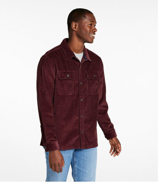 Men's Rangeley Corduroy Shirt, Slightly Fitted | L.L.Bean on sale