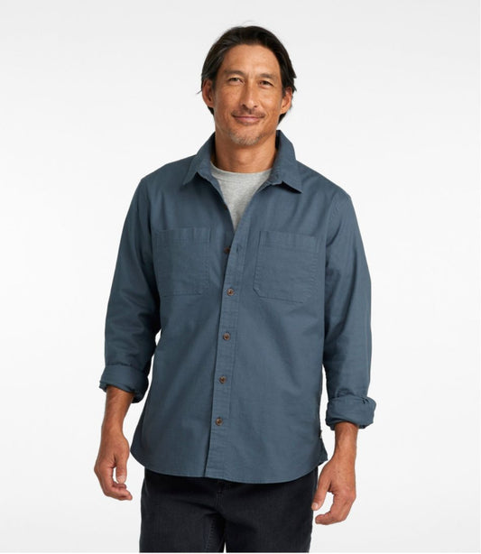 Men's BeanFlex® Twill Shirt, Slightly Fitted Untucked Fit, Long-Sleeve | L.L.Bean near me