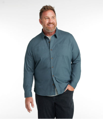 Men's BeanFlex® Twill Shirt, Slightly Fitted Untucked Fit, Long-Sleeve | L.L.Bean near me