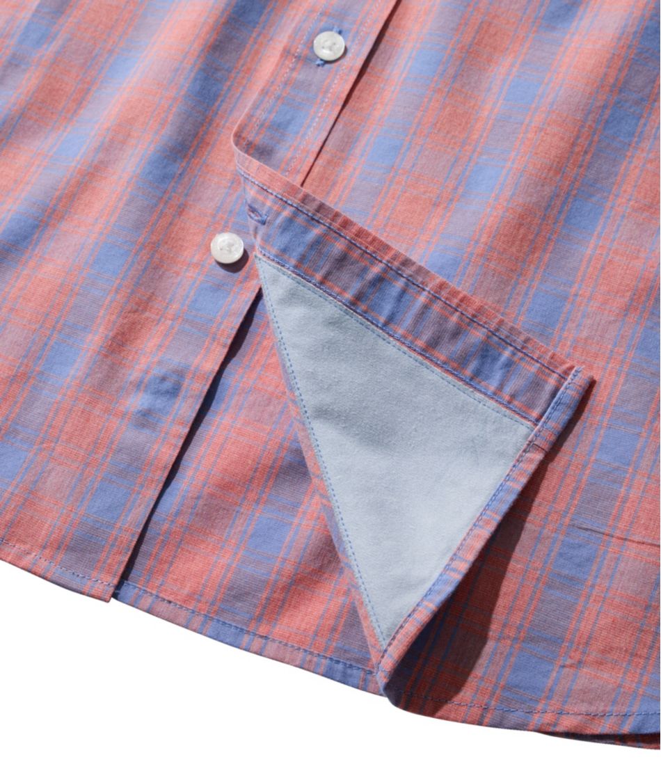 Men's Comfort Stretch Performance® Shirt, Long-Sleeve, Slightly Fitted Untucked Fit, Plaid | L.L.Bean sale