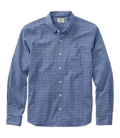 Men's Comfort Stretch Performance® Shirt, Long-Sleeve, Slightly Fitted Untucked Fit, Plaid | L.L.Bean sale - US 3244