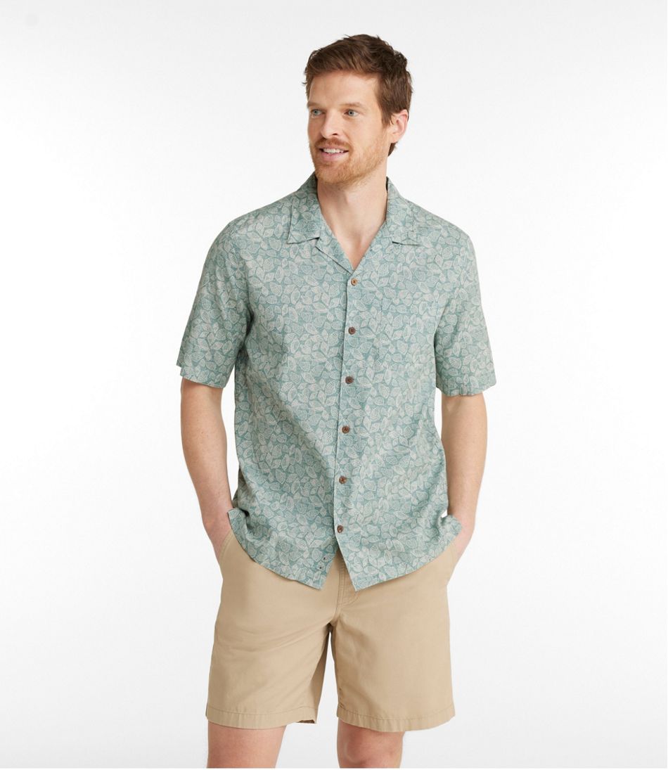 Men's Tropics Shirt, Short-Sleeve Print | L.L.Bean online