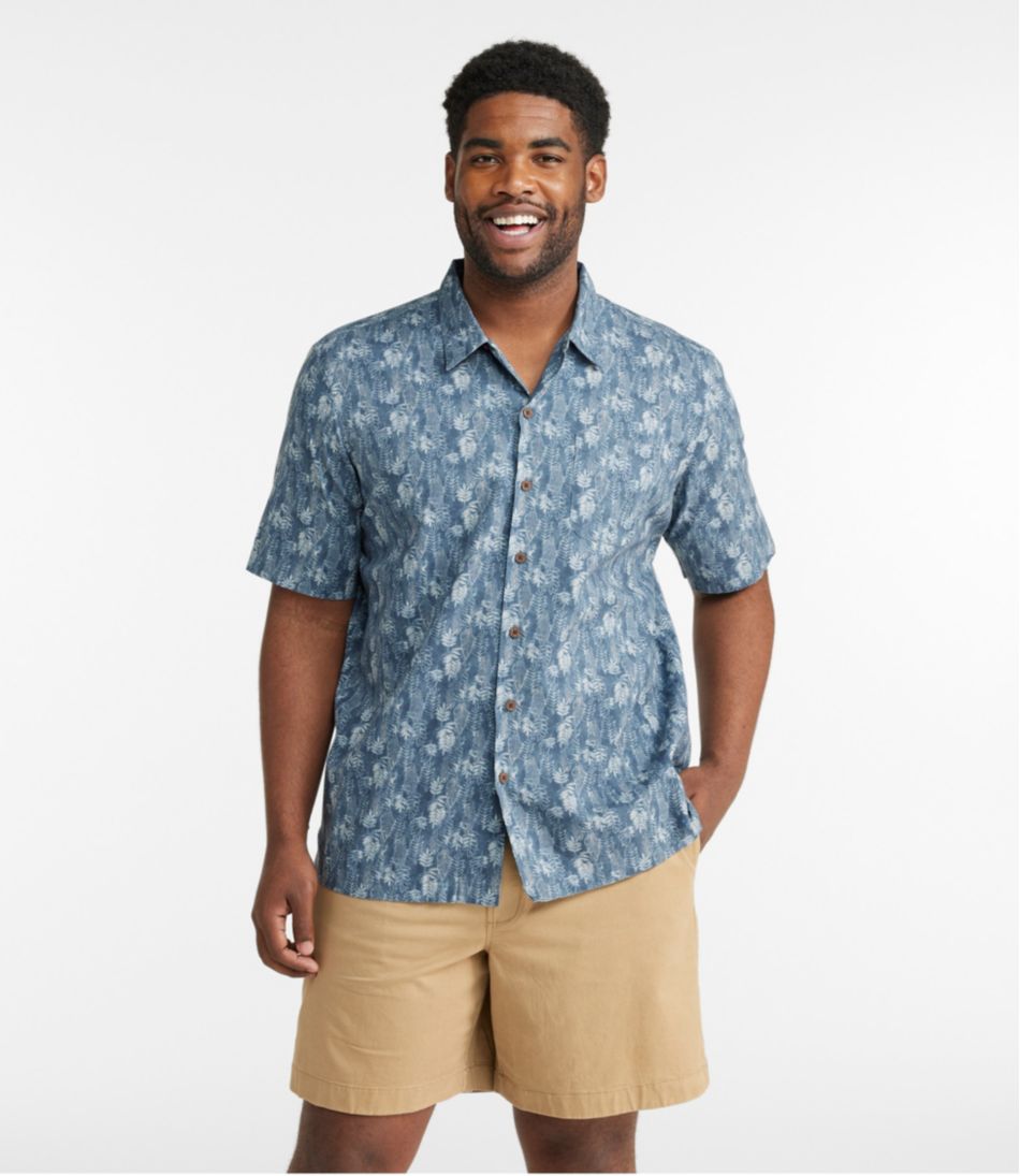 Men's Tropics Shirt, Short-Sleeve Print | L.L.Bean online