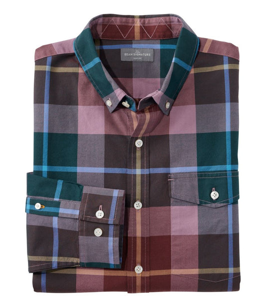 Men's Signature Premium Pima Cotton Oxford Shirt, Long-Sleeve | L.L.Bean near me