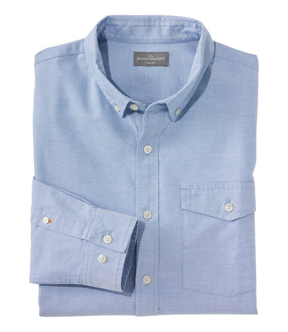 Men's Signature Premium Pima Cotton Oxford Shirt, Long-Sleeve | L.L.Bean near me - US 8583