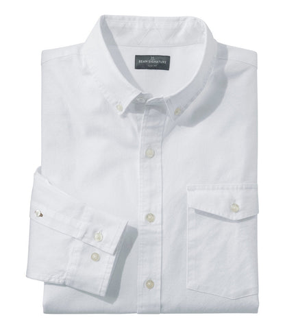 Men's Signature Premium Pima Cotton Oxford Shirt, Long-Sleeve | L.L.Bean near me - US 8583