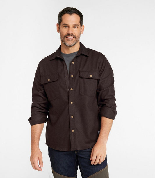Men's Maine Guide Wool Field Shirt | L.L.Bean on sale