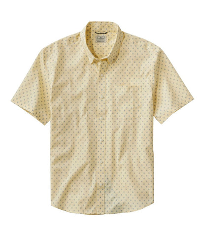 Men's Comfort Stretch Performance® Shirt, Short-Sleeve, Slightly Fitted Untucked Fit, Print | L.L.Bean on sale