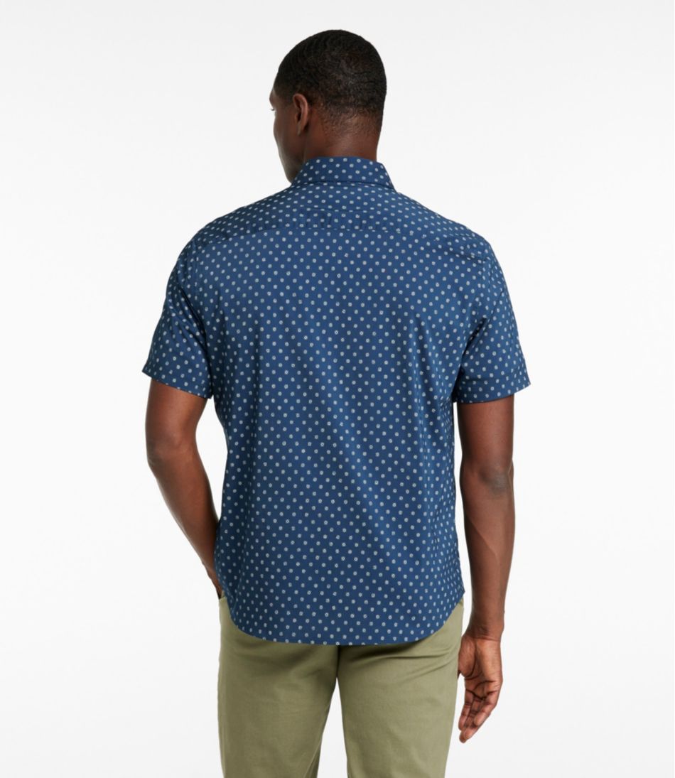 Men's Comfort Stretch Performance® Shirt, Short-Sleeve, Slightly Fitted Untucked Fit, Print | L.L.Bean on sale