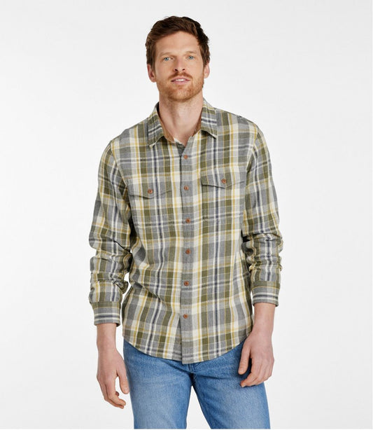 Men's Signature Heritage Textured Flannel Shirt | L.L.Bean discount