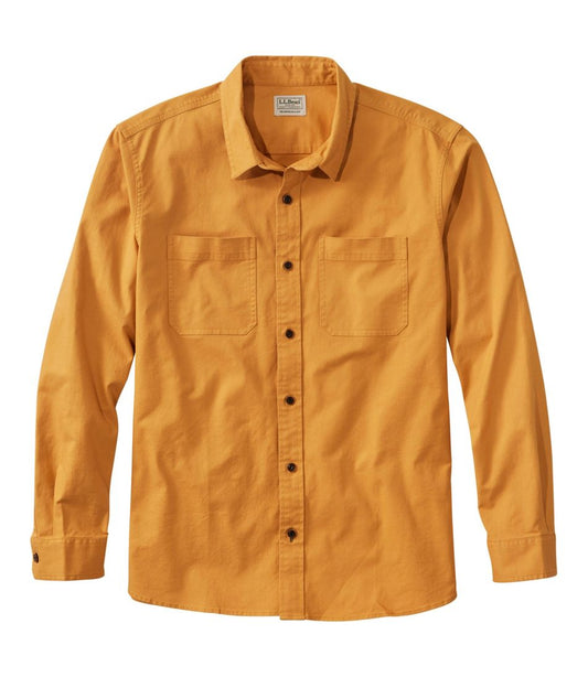 Men's BeanFlex® Twill Shirt, Traditional Untucked Fit, Long-Sleeve | L.L.Bean sale