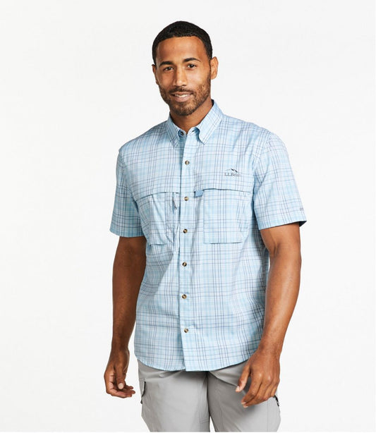 Men's Tropicwear Shirt, Plaid Short-Sleeve | L.L.Bean near me