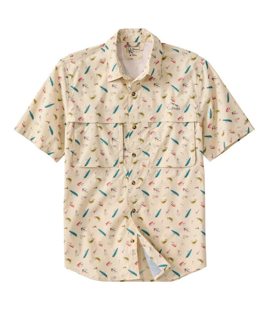 Men's Tropicwear Shirt, Short-Sleeve Print | L.L.Bean for sale
