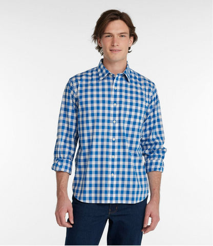 Men's Bean's Wrinkle-Free Everyday Shirt, Traditional Untucked Fit, Plaid, Long-Sleeve | L.L.Bean near me
