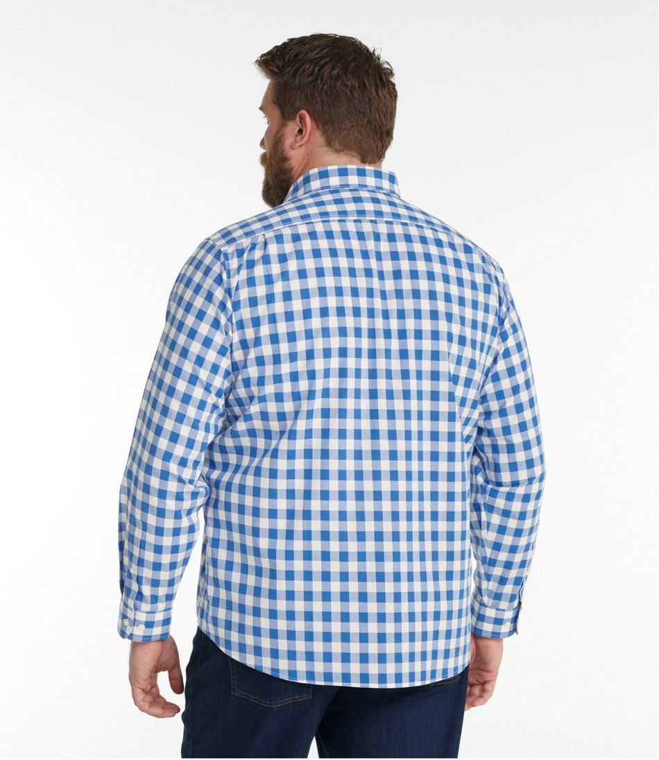Men's Bean's Wrinkle-Free Everyday Shirt, Traditional Untucked Fit, Plaid, Long-Sleeve | L.L.Bean near me