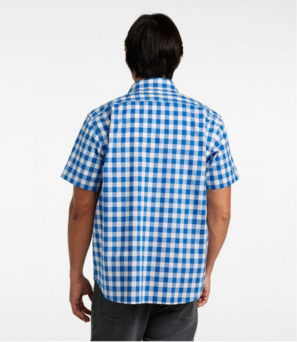 Men's Bean's Wrinkle-Free Everyday Shirt, Traditional Untucked Fit, Plaid, Short-Sleeve | L.L.Bean online