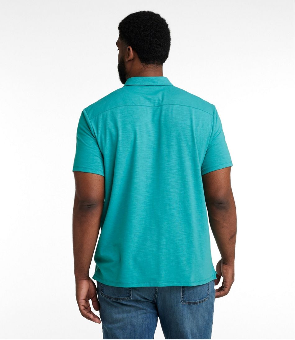 Men's Lakewashed Performance Shirts, Button-Front Shirt, Short-Sleeve | L.L.Bean on sale