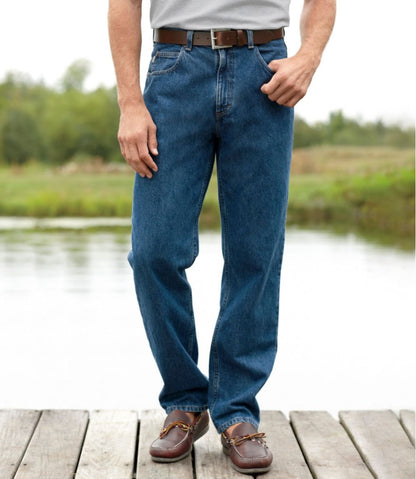 Men's Double L® Jeans, Relaxed Fit, Straight Leg | L.L.Bean on sale