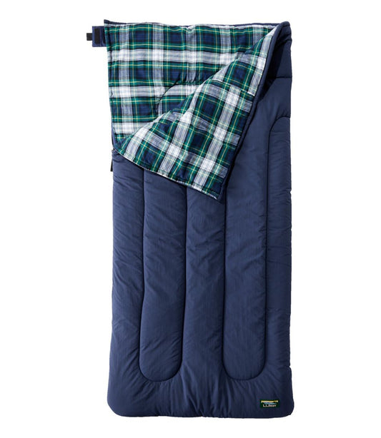 L.L.Bean Flannel Lined Camp Sleeping Bag, 0° | L.L.Bean outlet