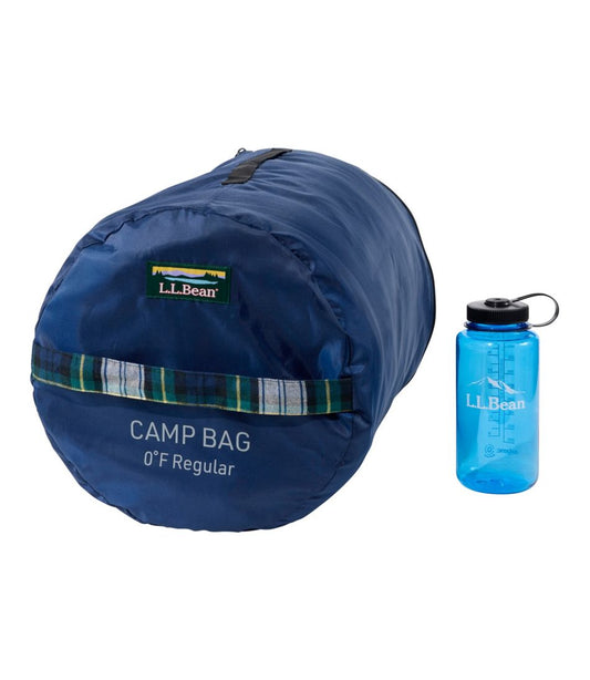 L.L.Bean Flannel Lined Camp Sleeping Bag, 0° | L.L.Bean outlet