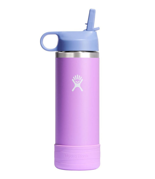 Kids' Hydro Flask Wide Mouth Straw Cap And Boot, 18 oz. | L.L.Bean for sale