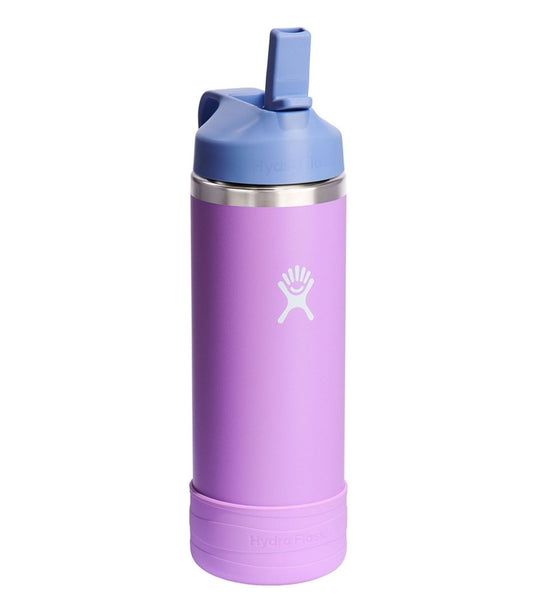 Kids' Hydro Flask Wide Mouth Straw Cap And Boot, 18 oz. | L.L.Bean for sale