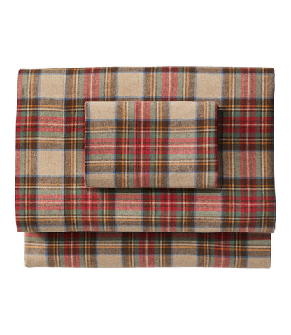 Heritage Chamois Flannel Sheet Collection, Plaid | L.L.Bean outlet - US 5879