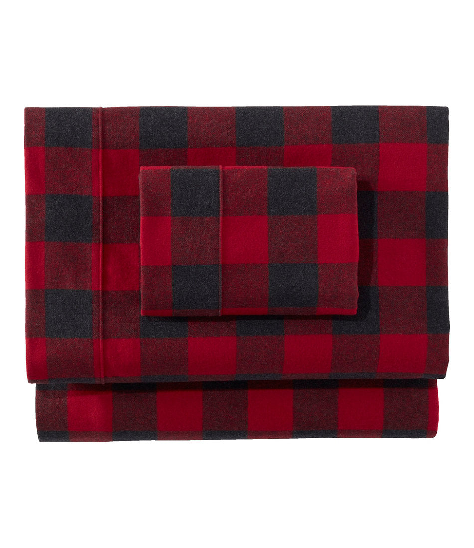 Heritage Chamois Flannel Sheet Collection, Plaid | L.L.Bean outlet - US 5879