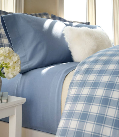 Ultrasoft Comfort Flannel Pillowcases, Set of Two | L.L.Bean sale