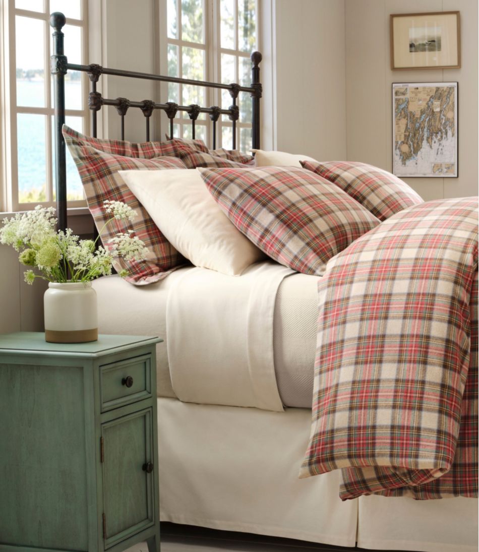 Ultrasoft Comfort Flannel Pillowcases, Set of Two | L.L.Bean sale